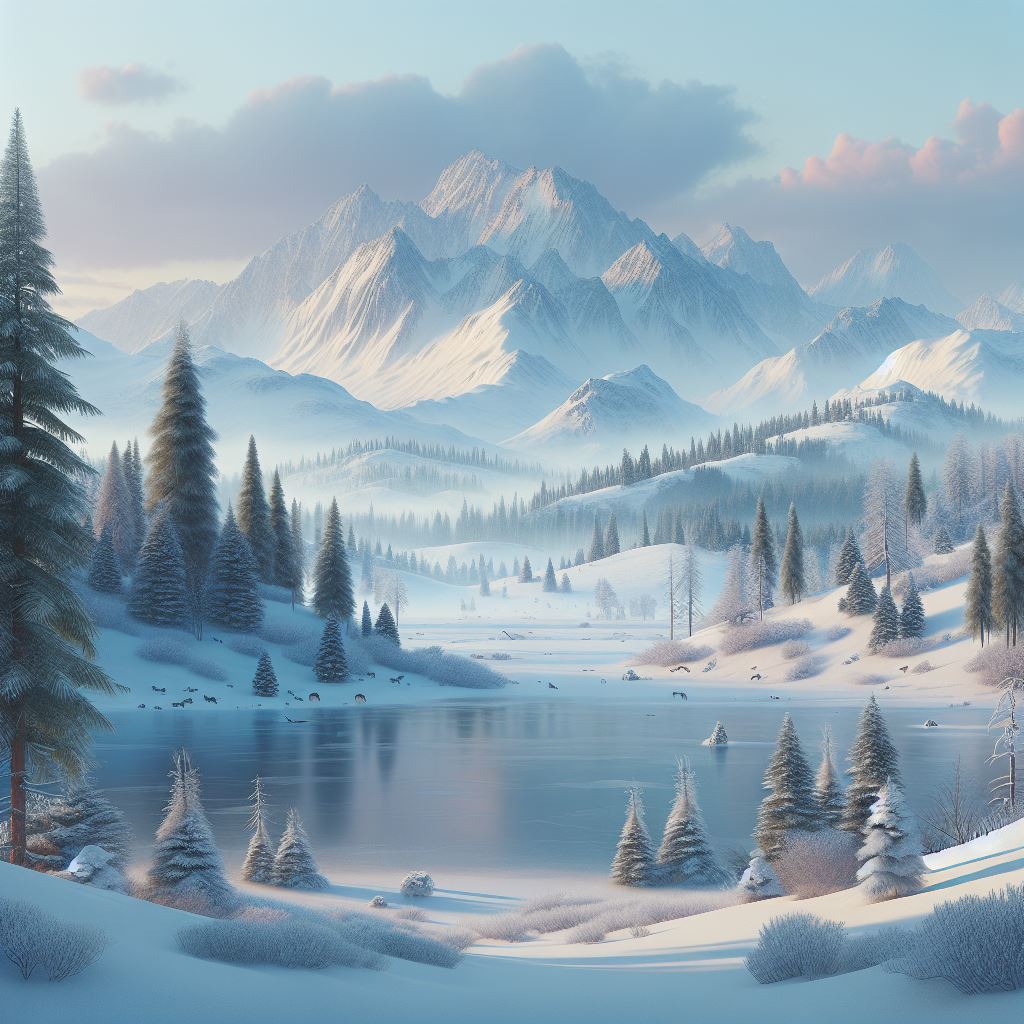 Add snow, make these same scenes set during wintertime.
